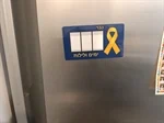 שלט מגנטי עם מקום לכתיבת מספר בימים לחטיפה 2